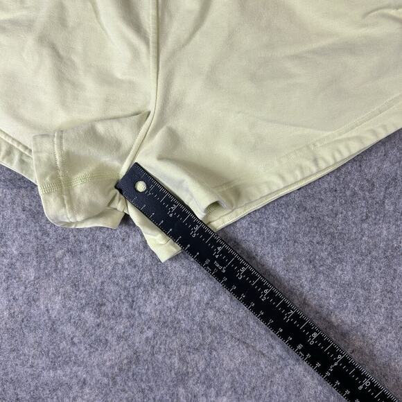 Lululemon Inner Glow HR Short 3” Size 4 Crispin Green Neon GDTN 00524 Flaws - Picture 5 of 10